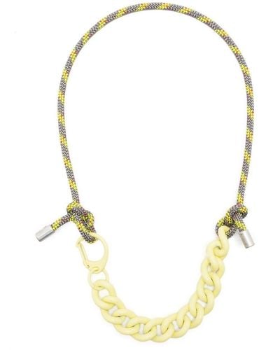 OAMC Chain Rope Necklace - Metallic