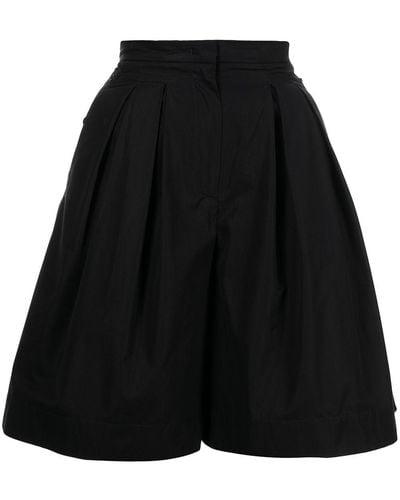 Rochas High Waist Shorts - Zwart