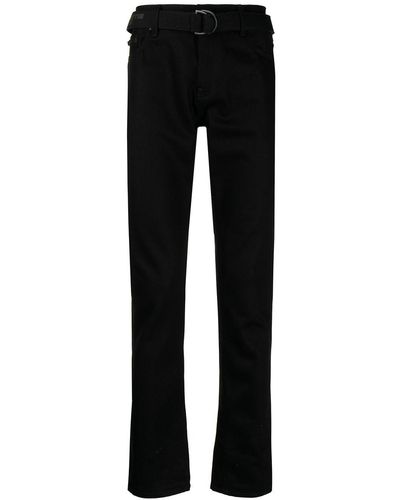 Off-White c/o Virgil Abloh Jeans skinny con cintura Industrial - Nero