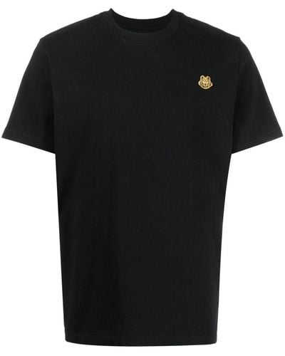 KENZO T-shirt Met Logopatch - Zwart
