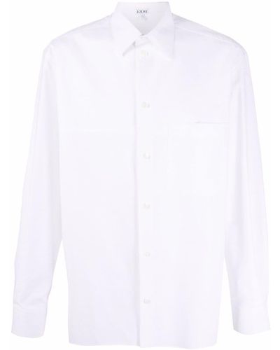 Loewe Klassisches Hemd - Weiß