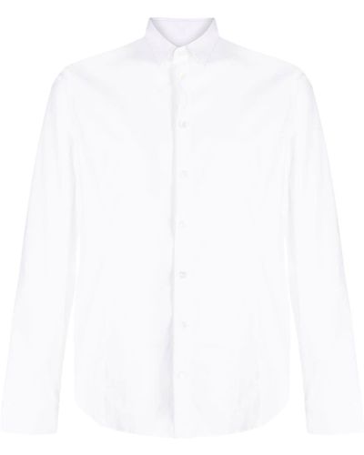 Patrizia Pepe Slim-cut Poplin Shirt - White