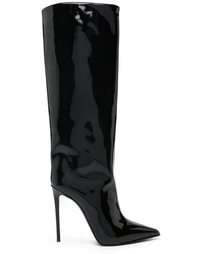Le Silla 125mm Leather Knee-length Boots - Black