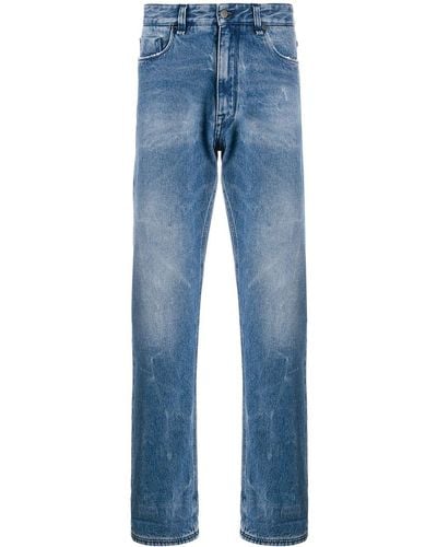 Fendi baggy Straight-leg Jeans - Blue