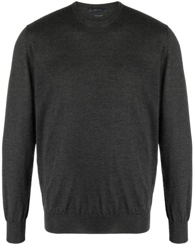 BOGGI Crew-neck Cashmere Sweater - Gray