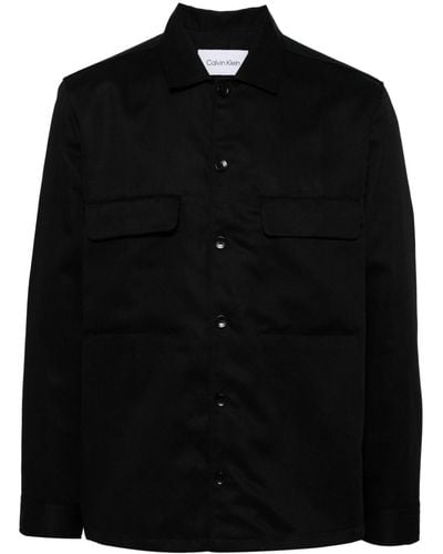 Calvin Klein Long-sleeve shirt - Schwarz