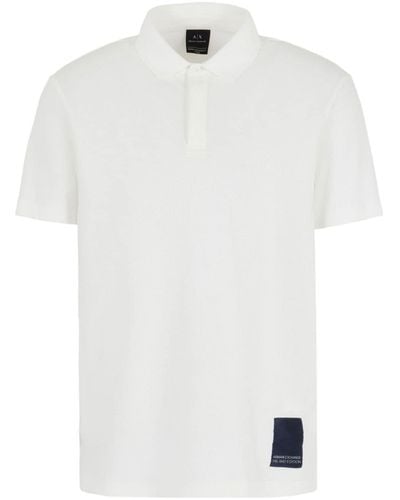 Armani Exchange ポロシャツ - ホワイト