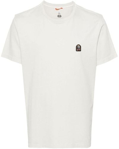 Parajumpers Camiseta con parche del logo - Blanco