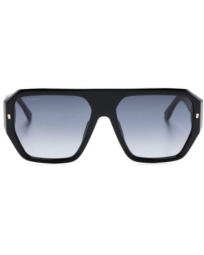 DSquared² Gafas de sol Hype con montura cuadrada - Azul