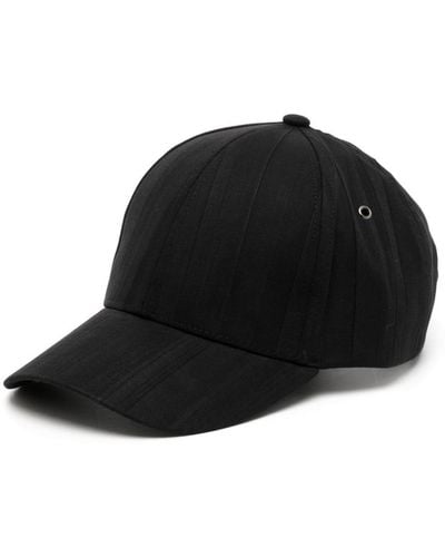 Paul Smith Shadow Stripe Baseball Cap - Black