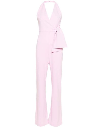 Pinko Neckholder-Jumpsuit - Pink