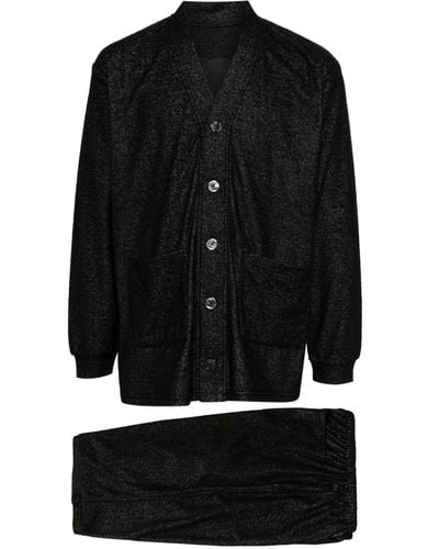 MASTERMIND WORLD Skull-print Pajama Set - Black