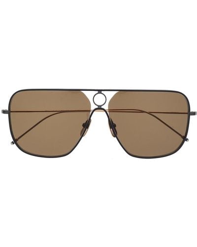 Thom Browne Square Frame Sunglasses - Black