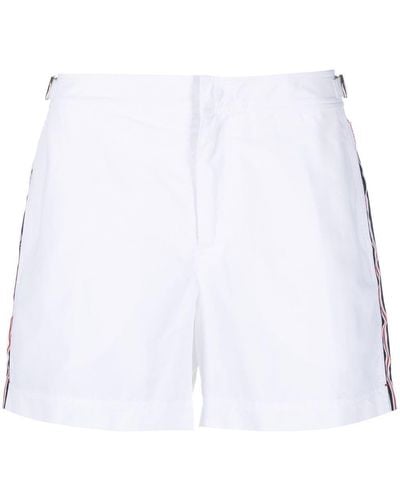 Orlebar Brown Side-strap Swim Shorts - White