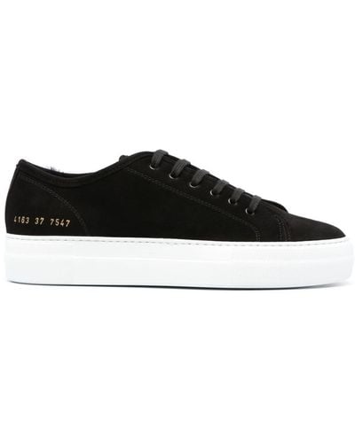 Common Projects Tournament Suede Trainers - Black