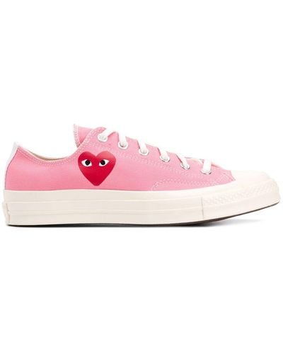 COMME DES GARÇONS PLAY Sneakers con stampa Chuck 70 - Rosa