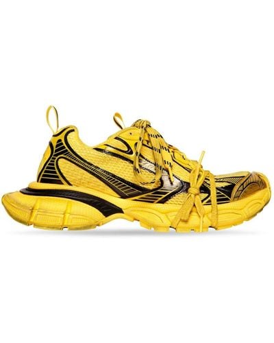 Balenciaga 3xl Mesh-panel Sneakers - Yellow