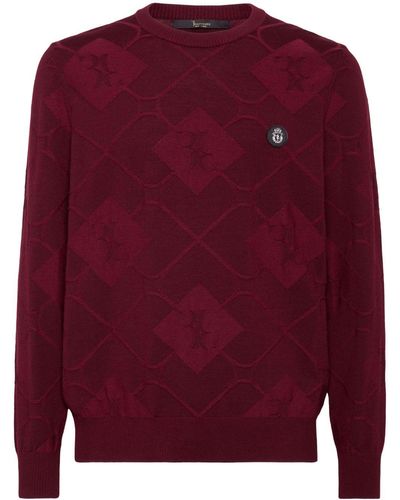 Billionaire Silk-merino Wool Blend Sweater - Red
