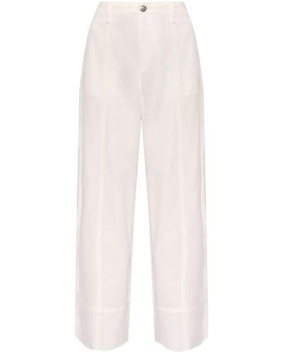 Rag & Bone High-rise Wide-leg Jeans - White