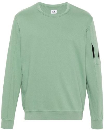 C.P. Company Sweatshirt mit Linsen-Detail - Grün