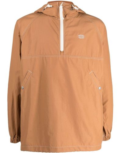 Snow Peak Parka Light Mountain Cloth con cappuccio - Marrone