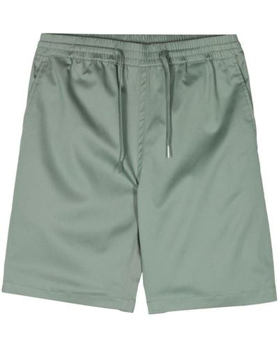 Sandro Drawstring-waist Bermuda Shorts - Green