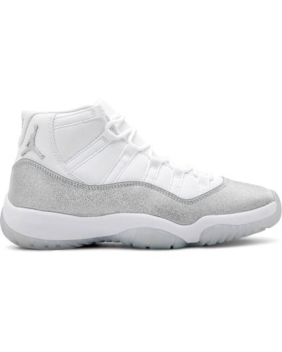 Nike Air 11 Retro "metallic Silver" Sneakers - White