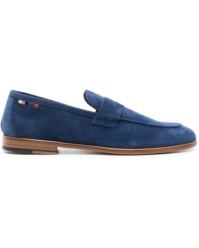 Paul Smith Penny-Loafer aus Wildleder - Blau