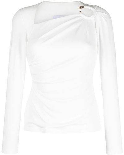 Acler Anderson Long-sleeve Top - White