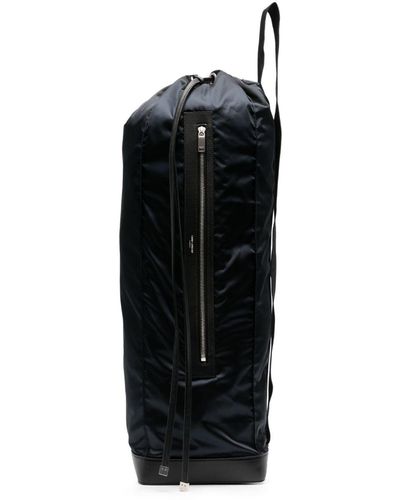 Saint Laurent Vertical Drawstring-fastening Duffle Bag - Black
