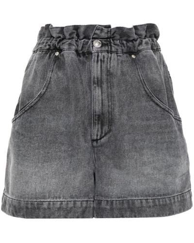 Isabel Marant Titea Jeans-Shorts - Grau