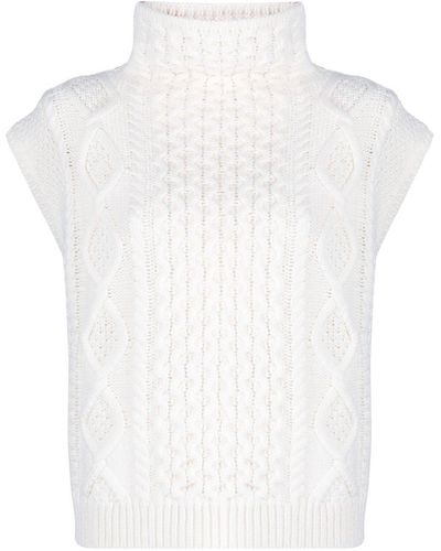 Polo Ralph Lauren Sleeveless Knitted Top - White