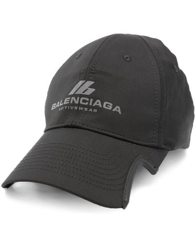 Balenciaga ロゴ キャップ - ブラック