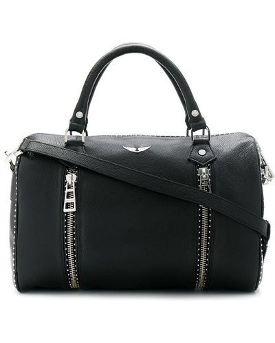 Zadig & Voltaire Medium Sunny Studs Tote Bag - Black