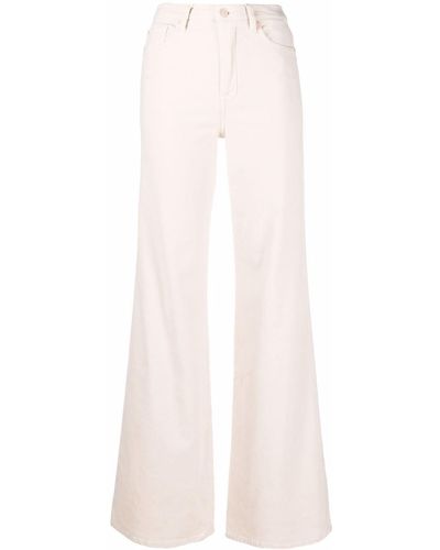 7 For All Mankind Flared-leg Trousers - Pink