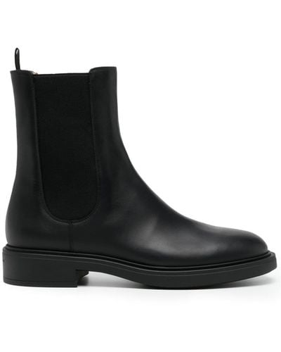 Gianvito Rossi Ankle Chelsea Boots - Black