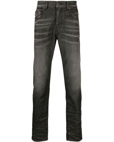 DIESEL D-strukt Slim-cut Jeans - Grey