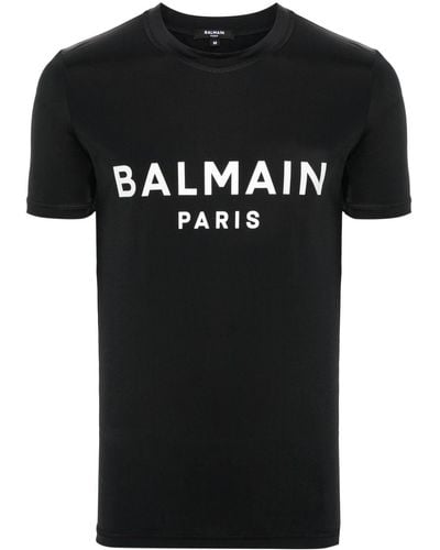Balmain Logo-print T-shirt - Black