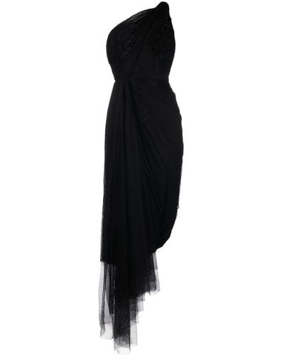 Maria Lucia Hohan Imani Asymmetric Dress - Black