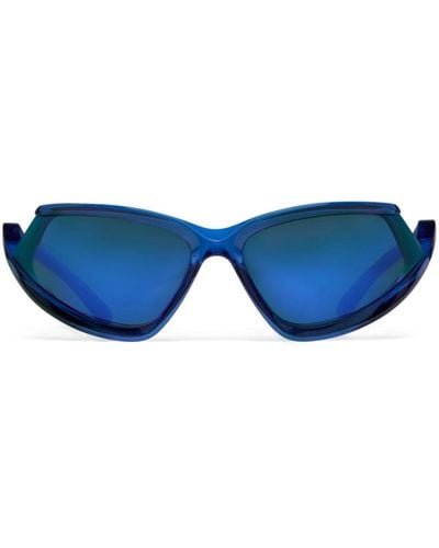 Balenciaga Gafas de sol Side Xpander Cat - Azul