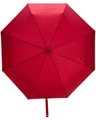 Mackintosh Ayr Automatic Telescopic Umbrella - Red