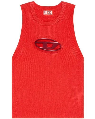 DIESEL Sweaters - Red
