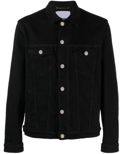 Jacob Cohen Button-up Denim Jacket - Black