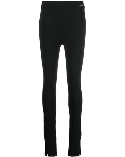 Axel Arigato High-waisted Side-zip leggings - Black