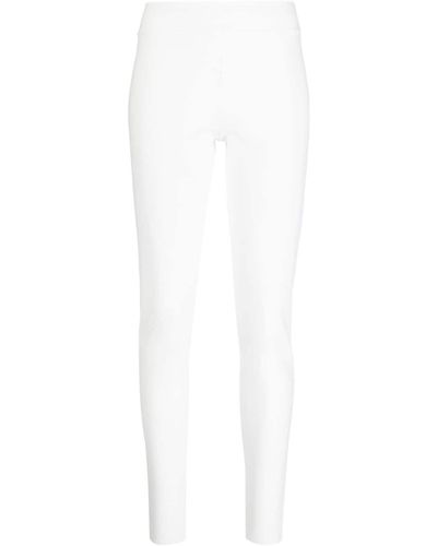 La Petite Robe Di Chiara Boni High-waist Skinny Trousers - White