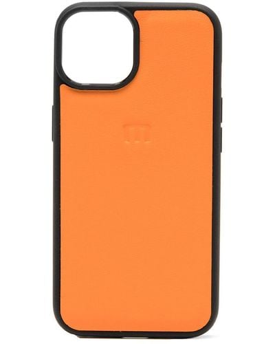 Manokhi X Maff coque d'iPhone 14 - Orange