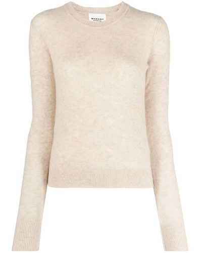 Isabel Marant Sweater Met Ronde Hals - Naturel