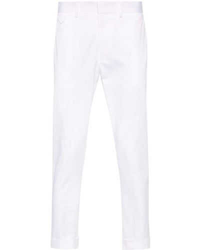 Low Brand Cooper Mid-rise Chinos - White