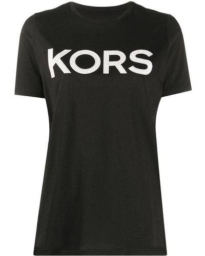 MICHAEL Michael Kors T-shirt Met Logoprint - Zwart
