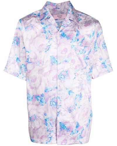 Martine Rose Camicia a maniche corte - Blu